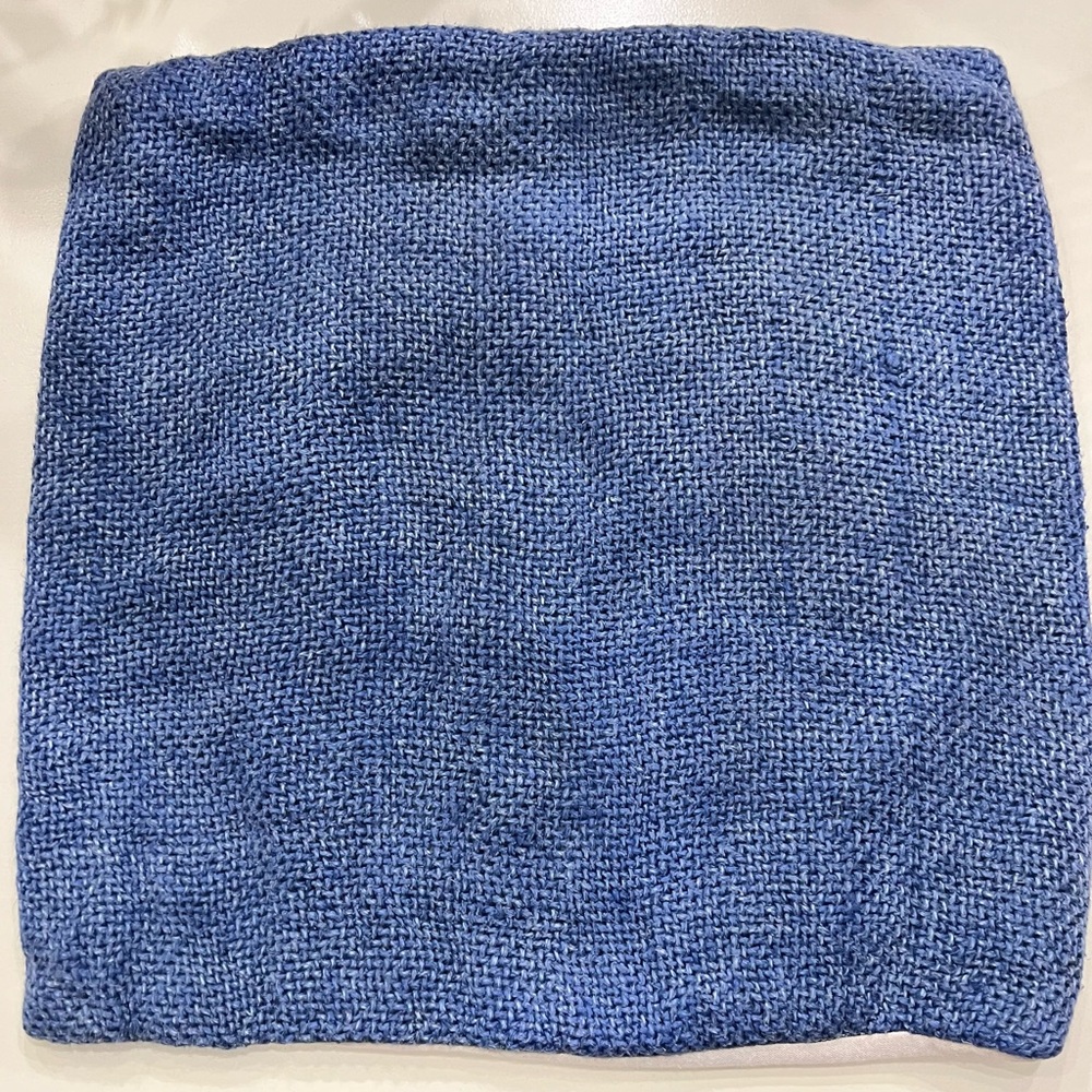 Pottery Barn Blue Accent Pillow for Casual